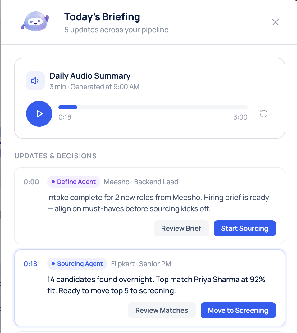 Concept — orchestrator escalation model